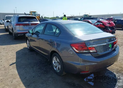 2015 Honda Civic Lx из США, поврежденный, VIN 19XFB2F56FE113339